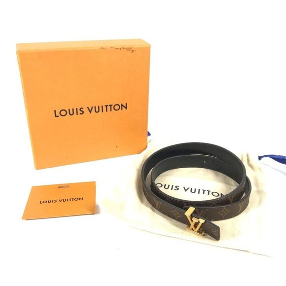 LOUIS VUITTON M0431M Monogram Belt-LV Iconic 20MM Reversible Accessory belt - Picture 1 of 16